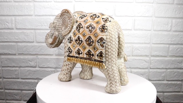 Amazon.com: Ebros Large Gold Accent Mosaic Design Noble